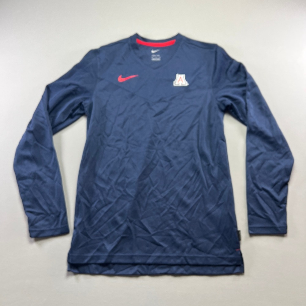 Arizona Wildcats Performance Shirt Womens Small Navy Blue Logo Dri Fit Nike NCAA
